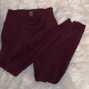 Leopard Mesh Leggings